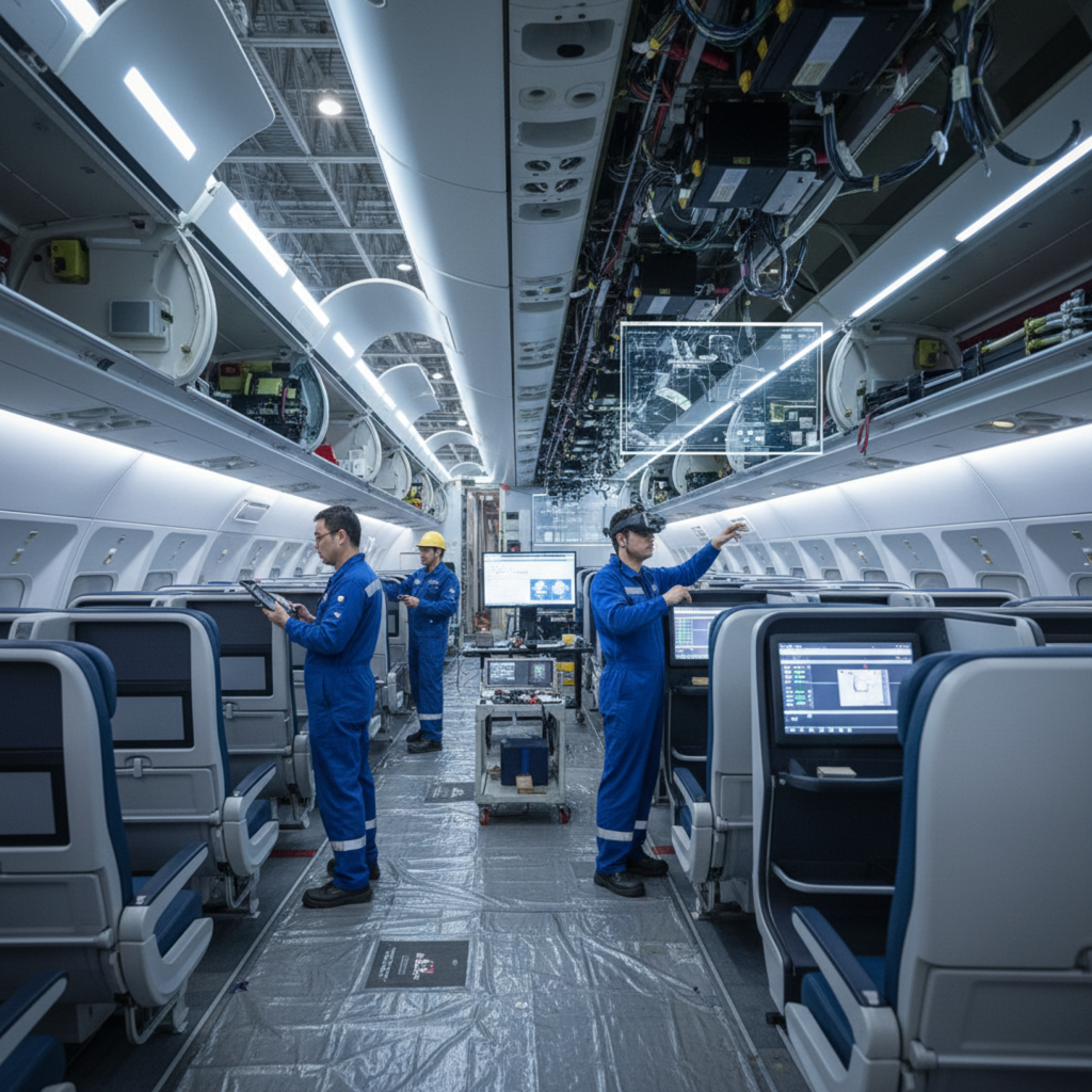 interior, avionics & system upgrades