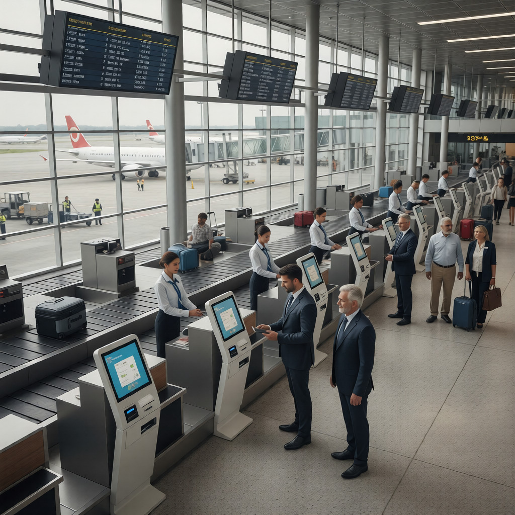 passenger handling & check in services